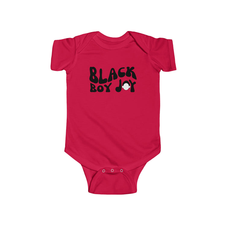 Baby Black Boy SS Bodysuit
