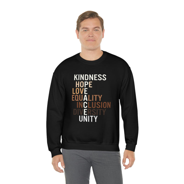 Adult Unisex Kindness & Diversity Sweatshirt